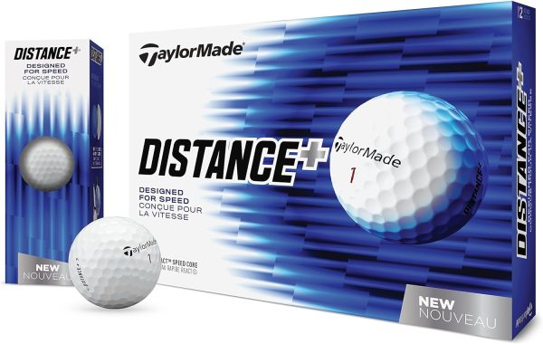 TaylorMade Distance Plus Golf Balls (One Dozen) - Image 3